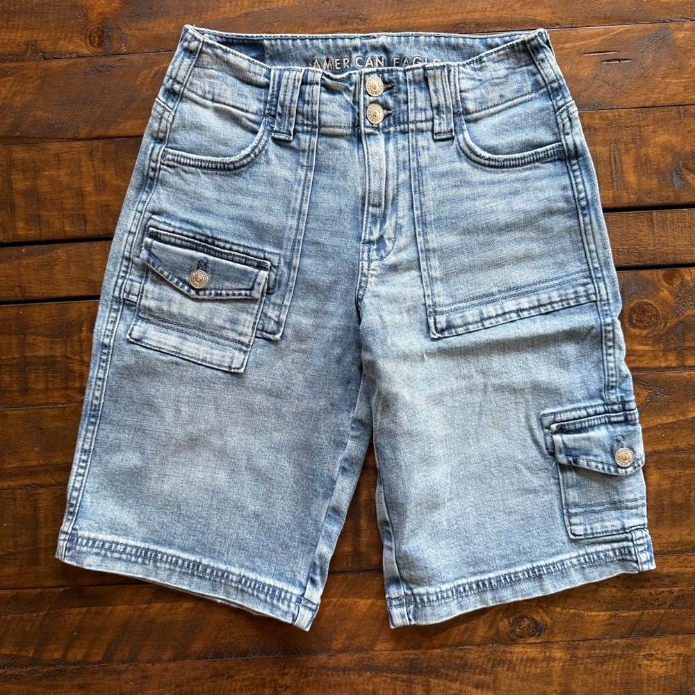 American Eagle Baggy Bermuda Shorts Women’s 000